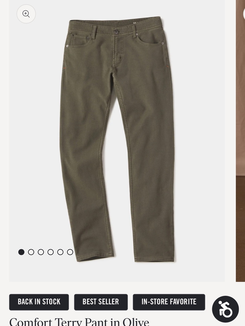 The Normal Brand Slim Straight Jeans in Olive NWT